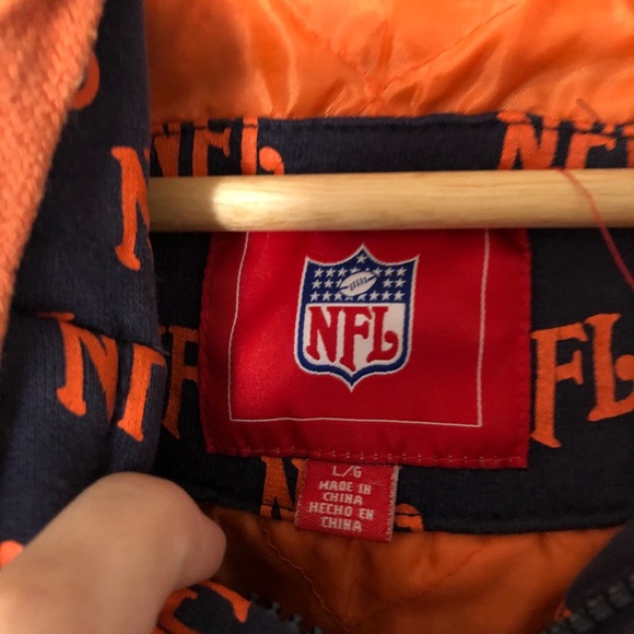 NFL Chicago Bears Zip Up Logo Jacket - Picture 7 of 9